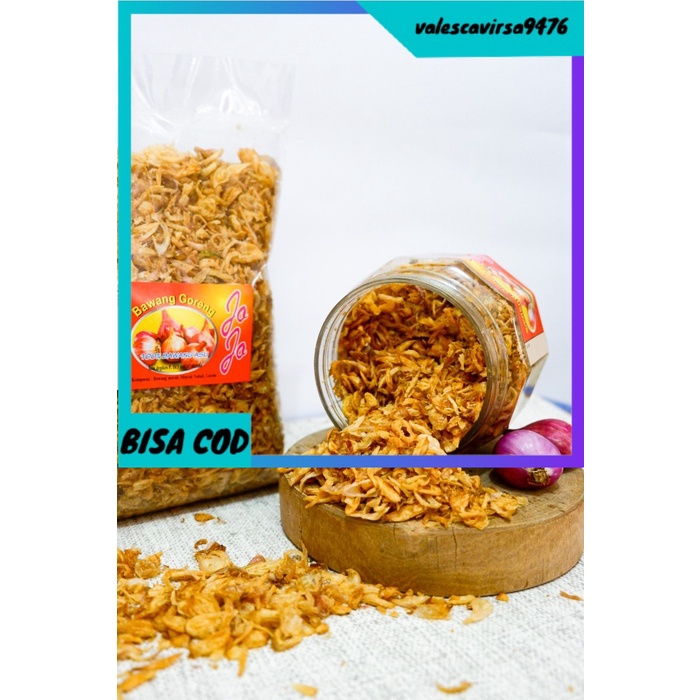 

⭐BISA COD⭐ Jojo Bawang Goreng asli sumenep 500 Gr First Hand