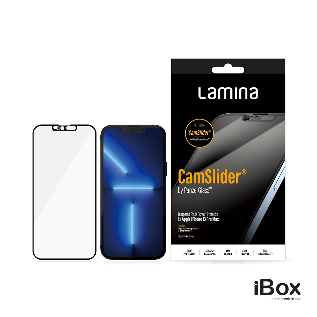 Lamina CamSlider Tempered Glass iPhone 13 Pro Max