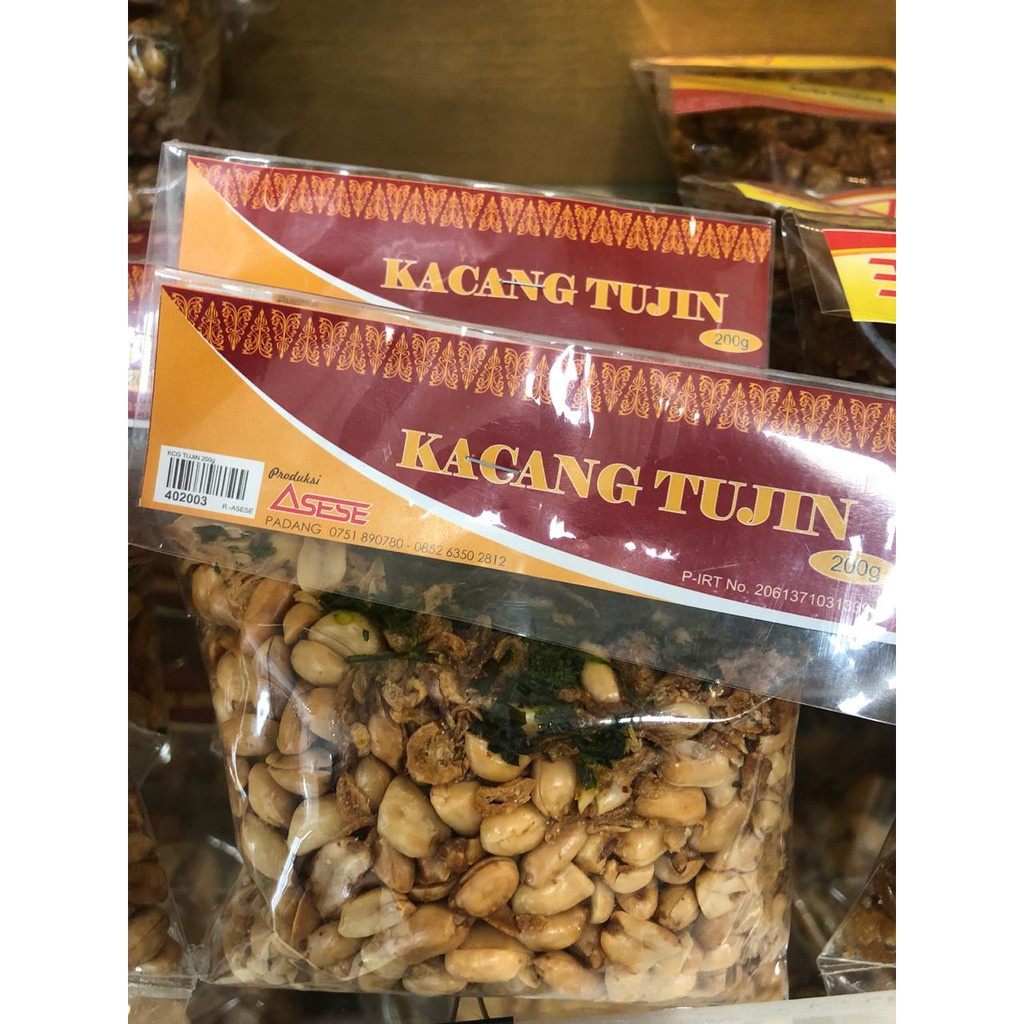 

Kacang Tojin 200gr / Kacang Bawang - Asese