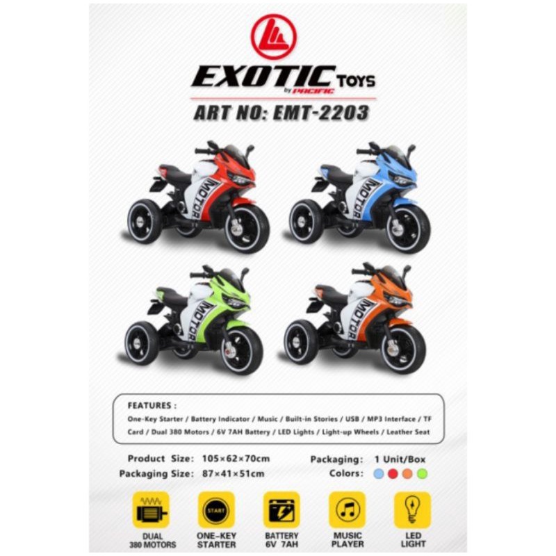 Motor Aki exotic EMT-2203