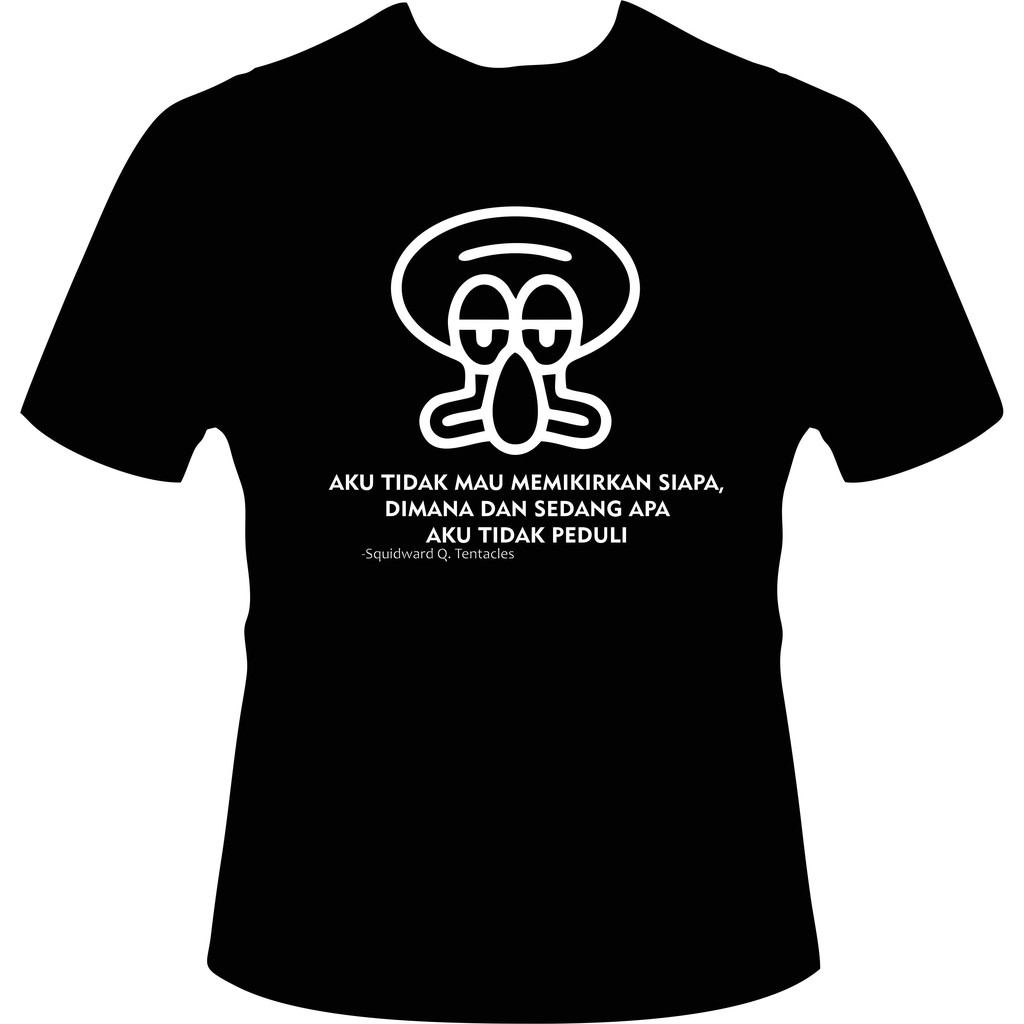 KAOS VIRAL SQUIDWARD QUOTES KEREN