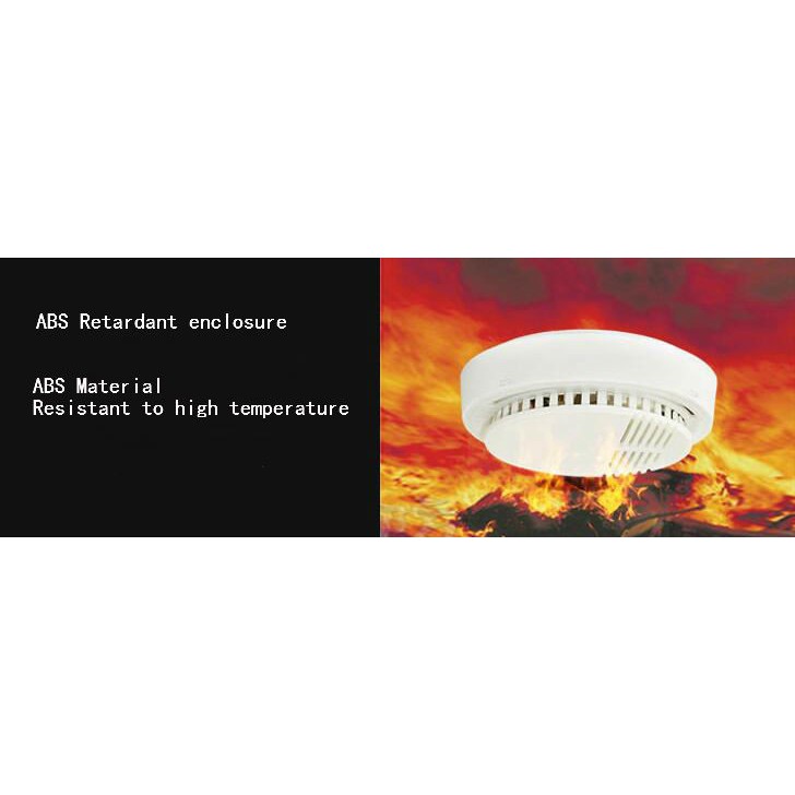 Smoke Detector Alat Pendeteksi Asap Kebakaran - SS-168 - White