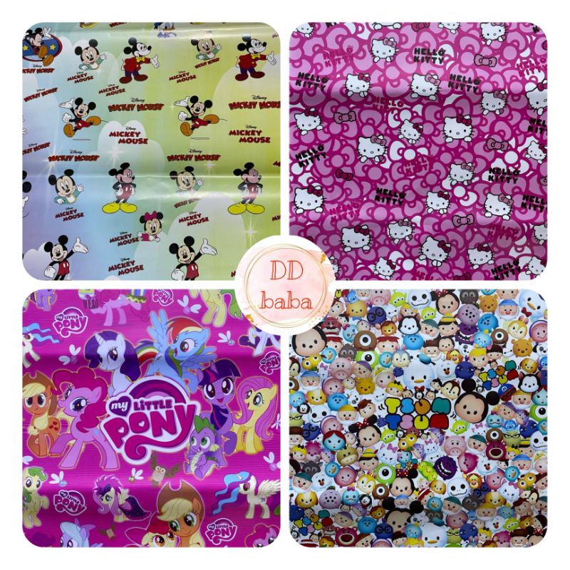 

KERTAS KADO GLOSSY MOTIF ANAK ANAK PEREMPUAN UNICRON HELLO KITTY TSUM LOL