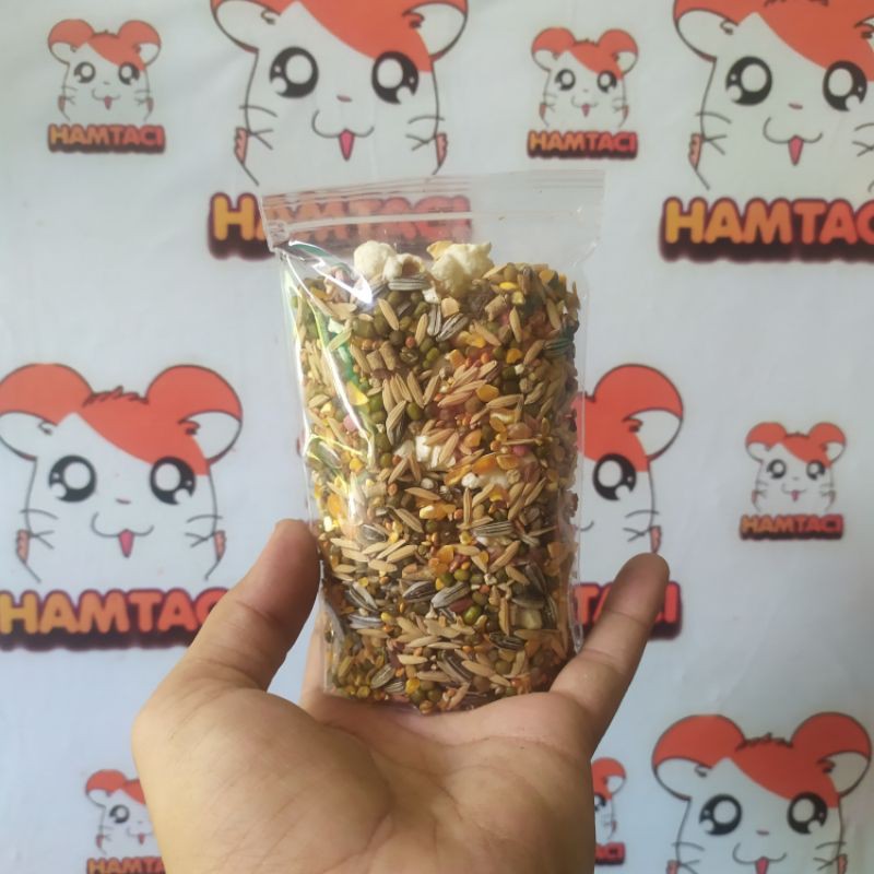 MAKANAN HAMSTER - GERBIL MIX BASIC 150GR FOR DAILY