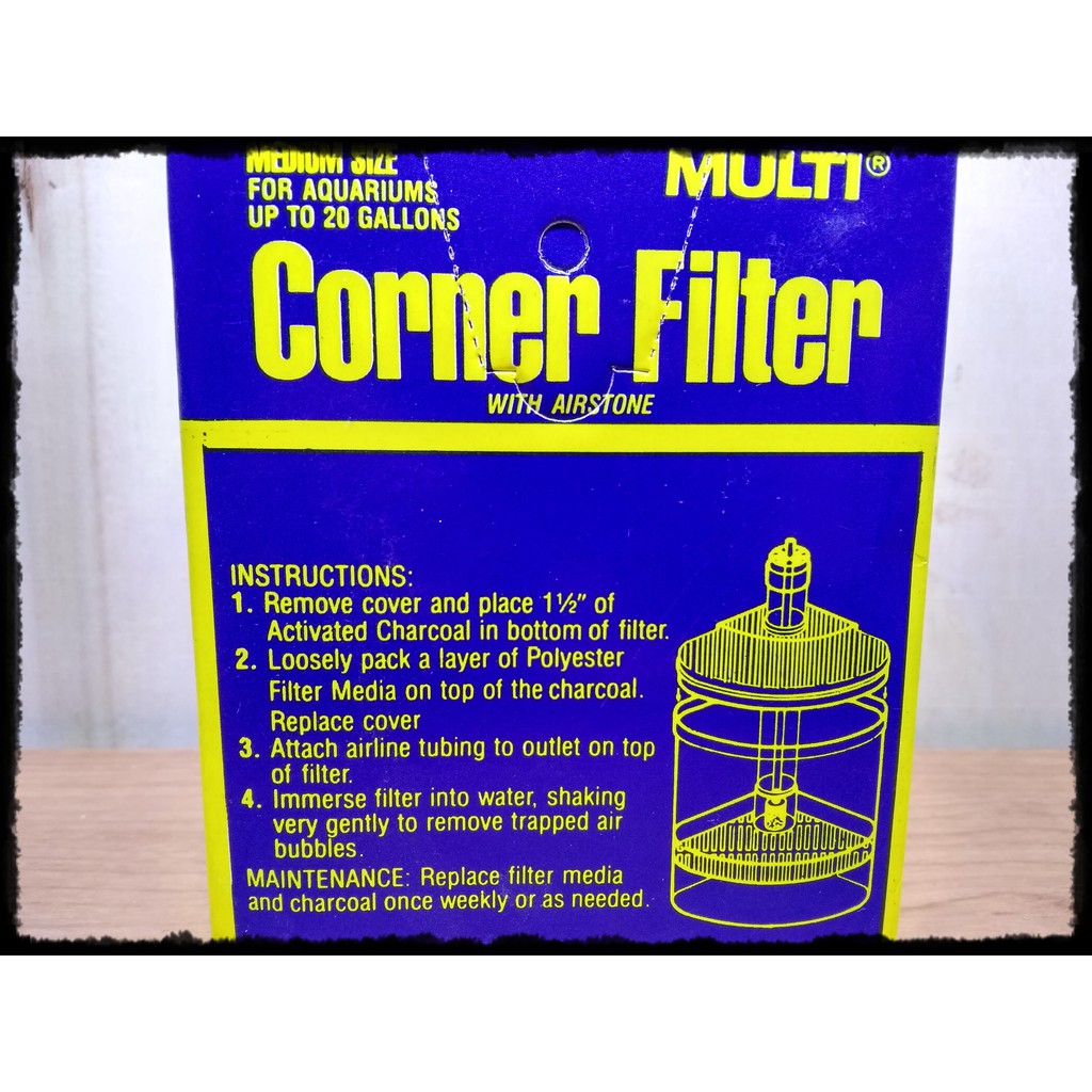 Multi Corner filter pojok medium aquarium aquascape murah