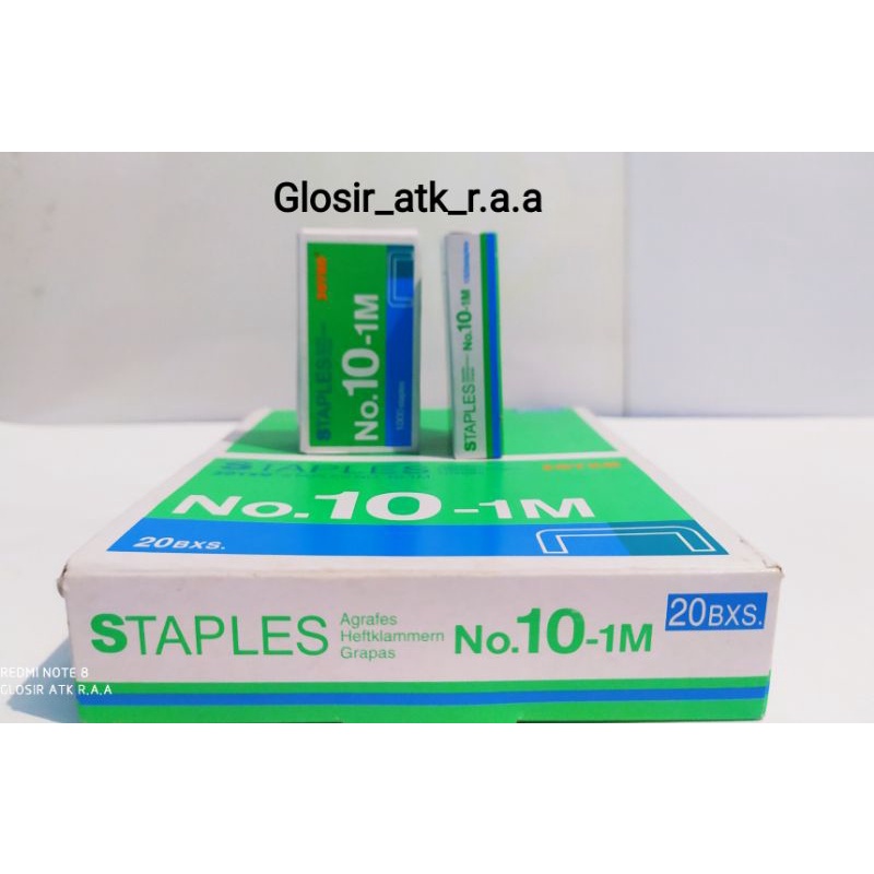 

Isi Staples Joyko No 10-1m/Refill Staples Jepretan Hekter 10/Stapler murah