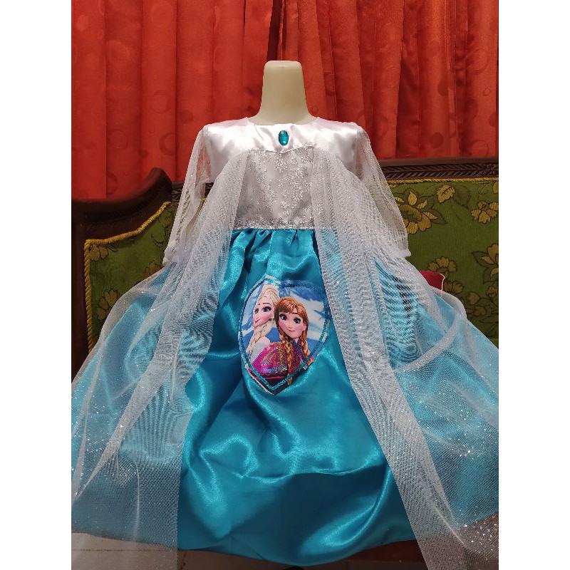 GAUN FROZEN / DRESS PRINCESS FROZEN