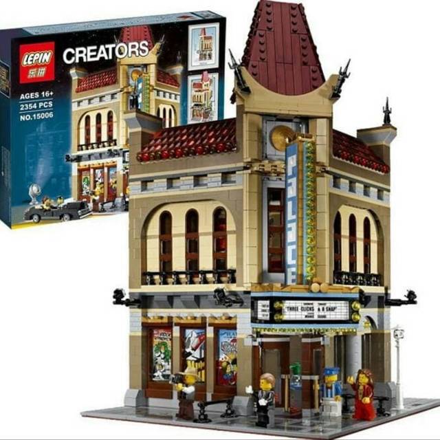 Lepin 15006 Creator Palace Cinema Modular kit building