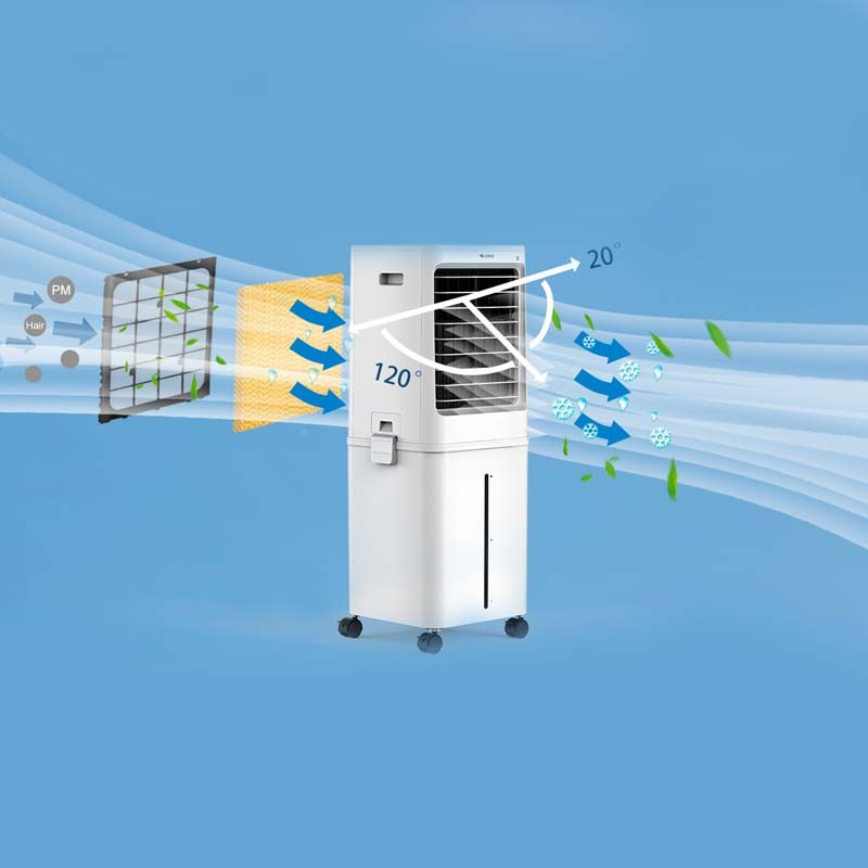 GREE Air Cooler Kapasitas 60 L - Penyejuk &amp; Humidifier - GCA-ACOOL60