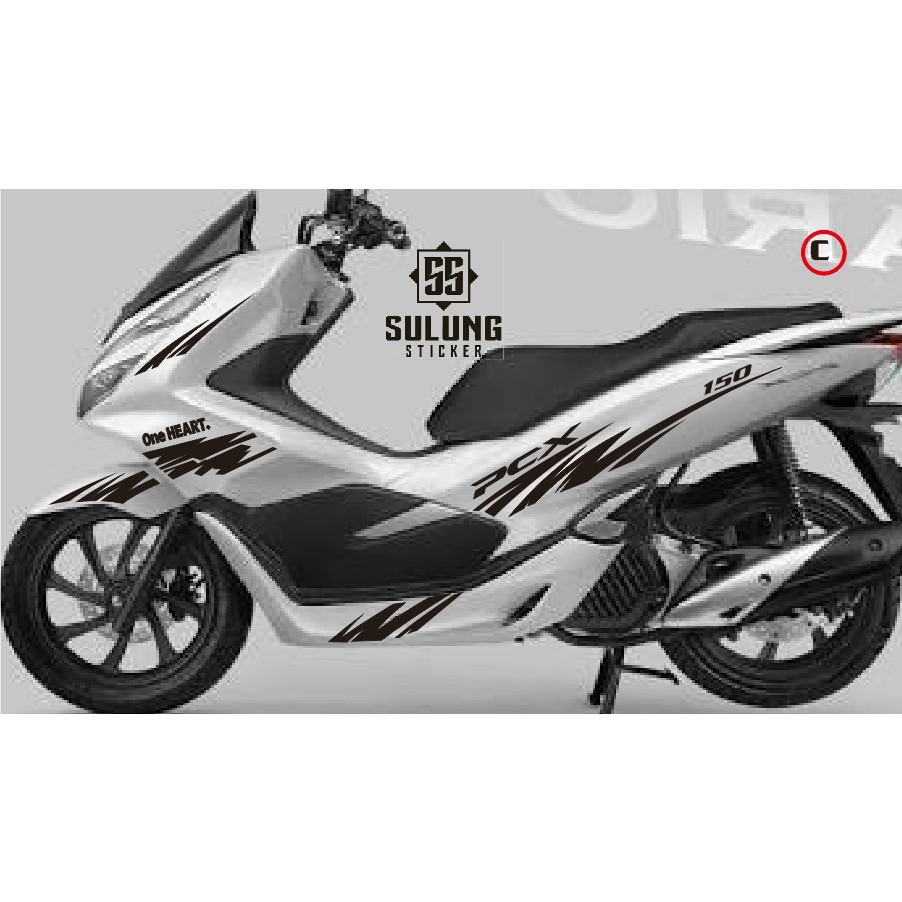 Stiker Body Motor PCX Cutting Sticker Variasi