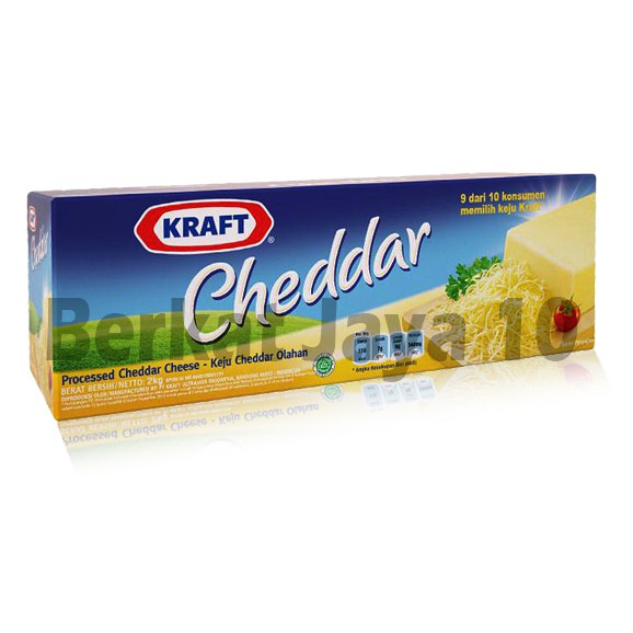 Keju Cheese KRAFT Processed Cheddar Cheese 2 Kg