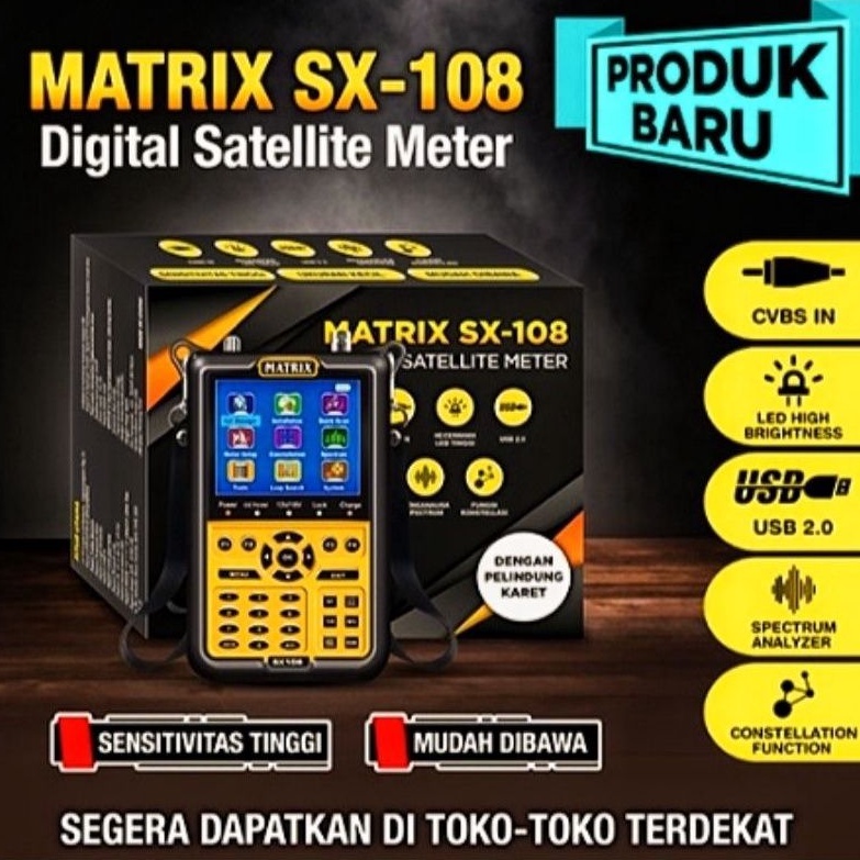 SATFINDER SATELLITE METER MATRIX SX 108