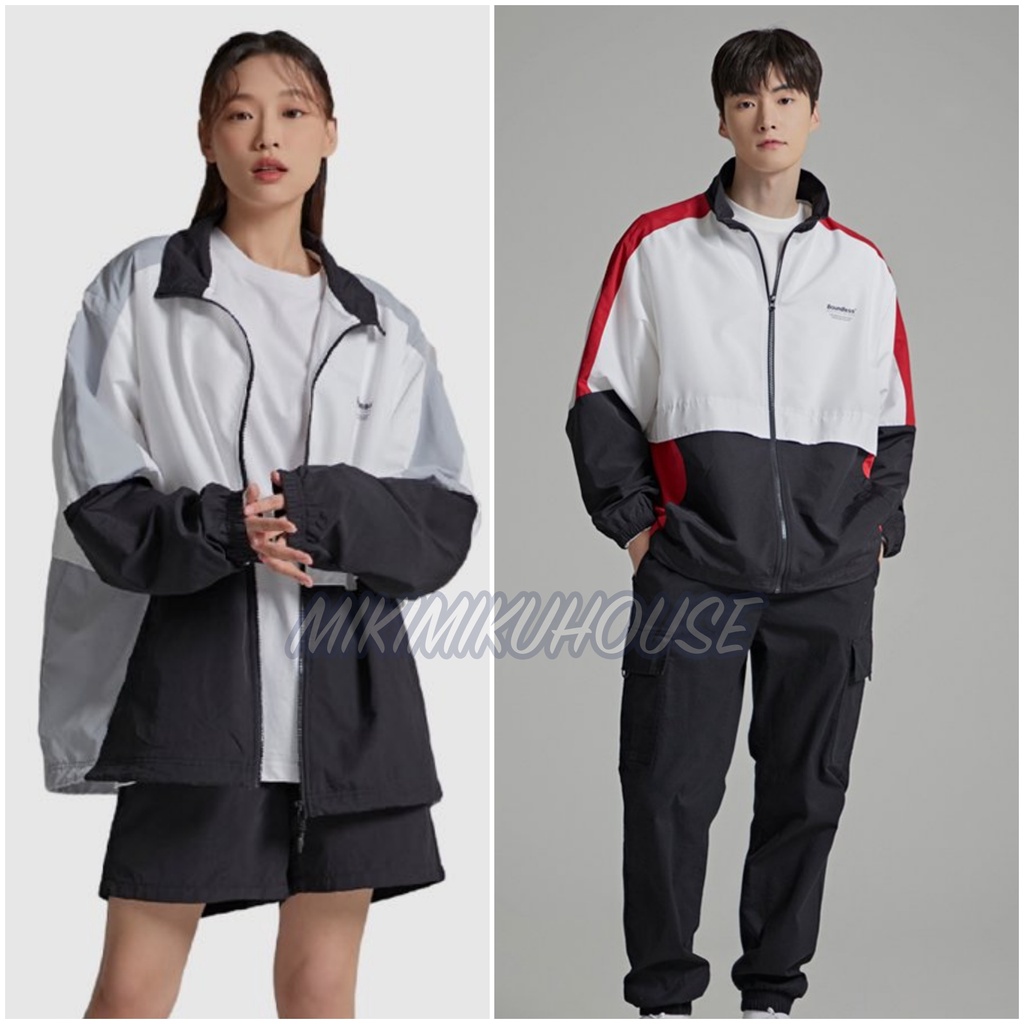 OFFICIAL SPAO Men Long Sleeve Color Windbreaker SPJJB24C21 KOREA JAKET WINTER OUTER DINGIN MUSIM