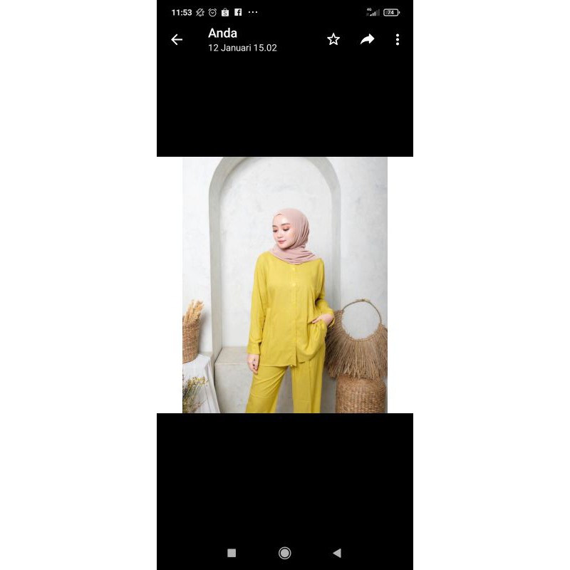 baju una di pekanbaru