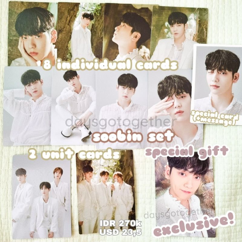 [ACT:LOVESICK MERCH] MINI PHOTOCARD SOOBIN SET