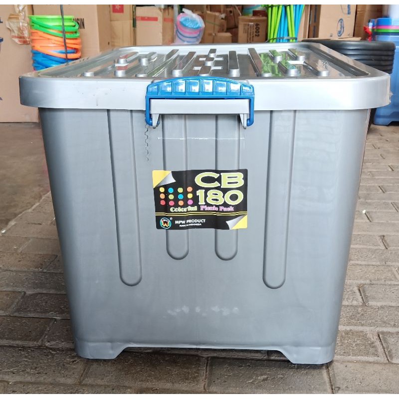 CONTAINER BOX 180 SILVER MPW