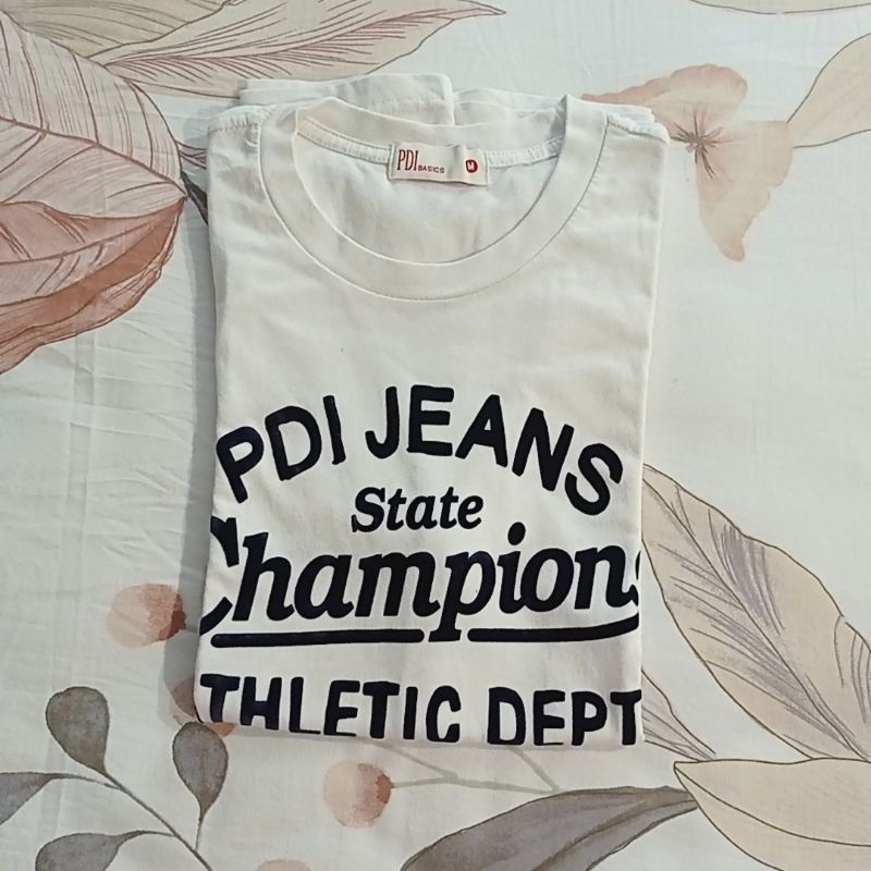 Preloved PDI Basic Man T Shirt / kaos PDI Basic