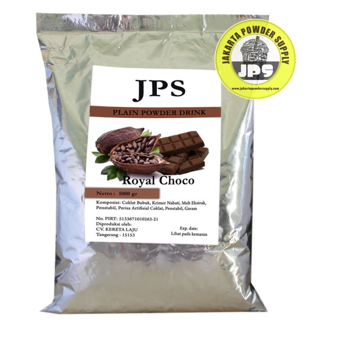 

d201nhd Bubuk Minuman Royal Choco Plain Powder Jps Tanpa Gula Ds201Fs