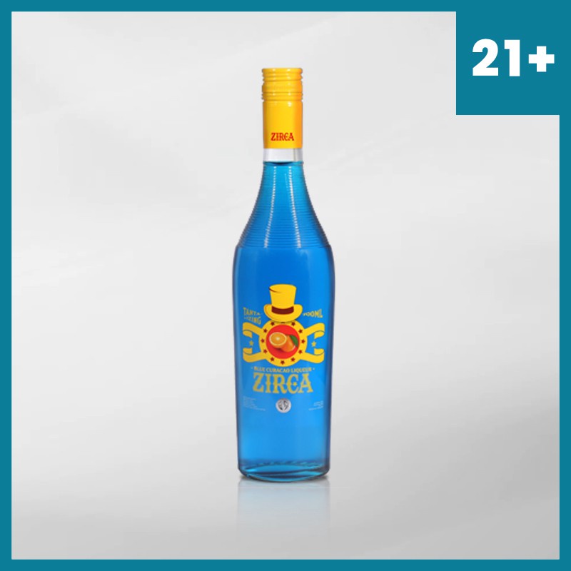 Zirca Liqueur Blue Curacao 700Ml ( Original &amp; Resmi By Vinyard )