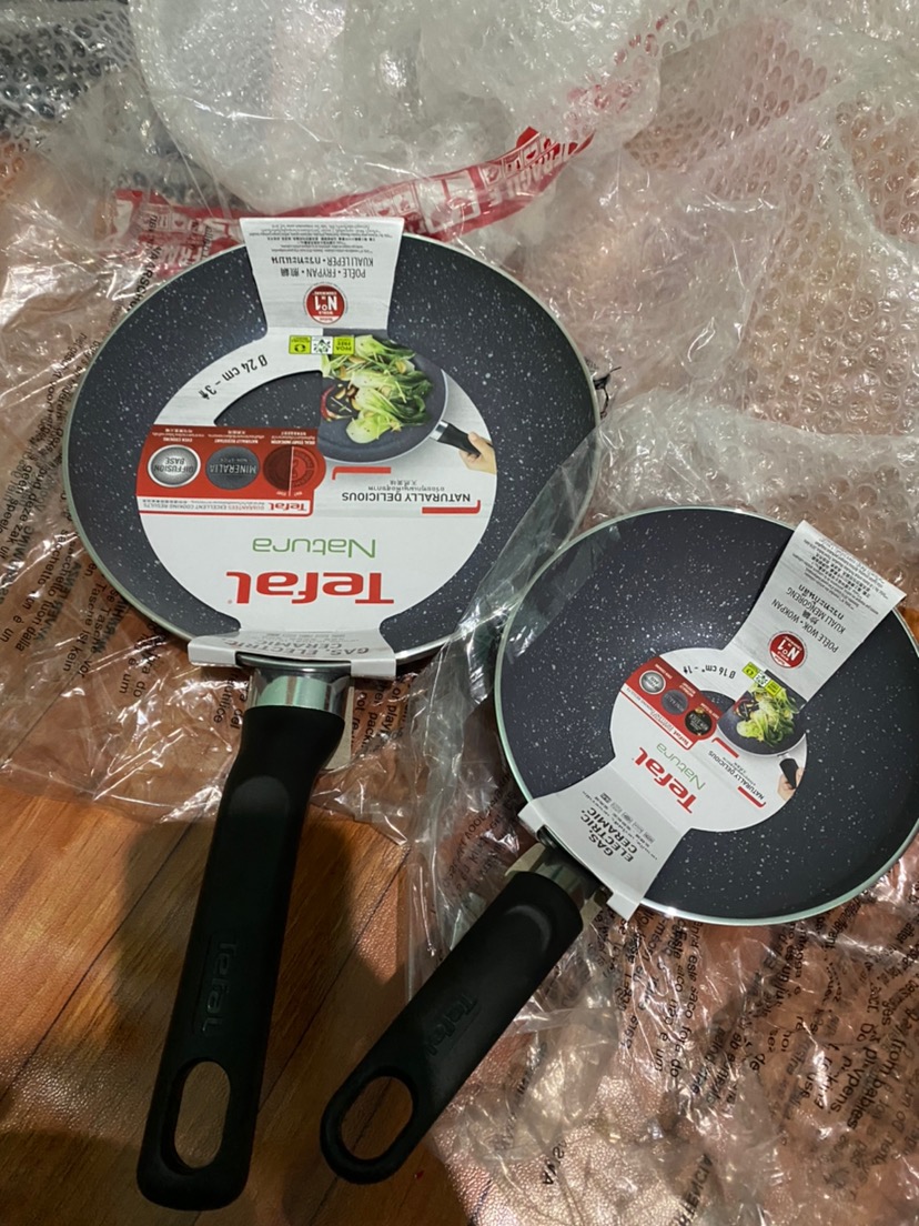 Natura Package 5 Wajan Panci Set Penggorengan Anti Lengket