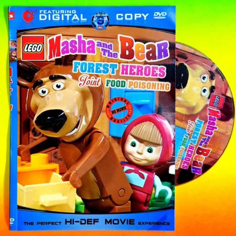 PROMO KASET DVD FILM ANAK ANAK MASHA AND THE BEAR