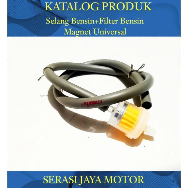 SELANG BENSIN + FILTER BENSIN MAGNET UNIVERSAL