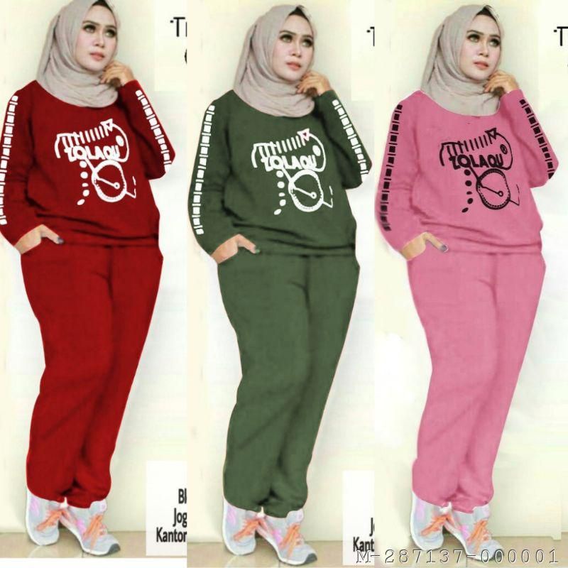 SETELAN WANITA JUMBO BABYTERRY VCFS-2087