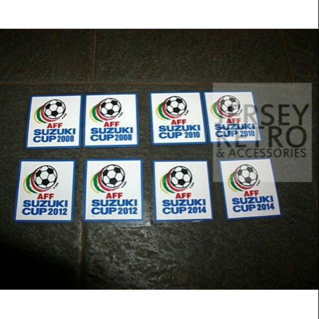 PATCH AFF SUZUKI CUP 2008 2010 2012 2014 2016