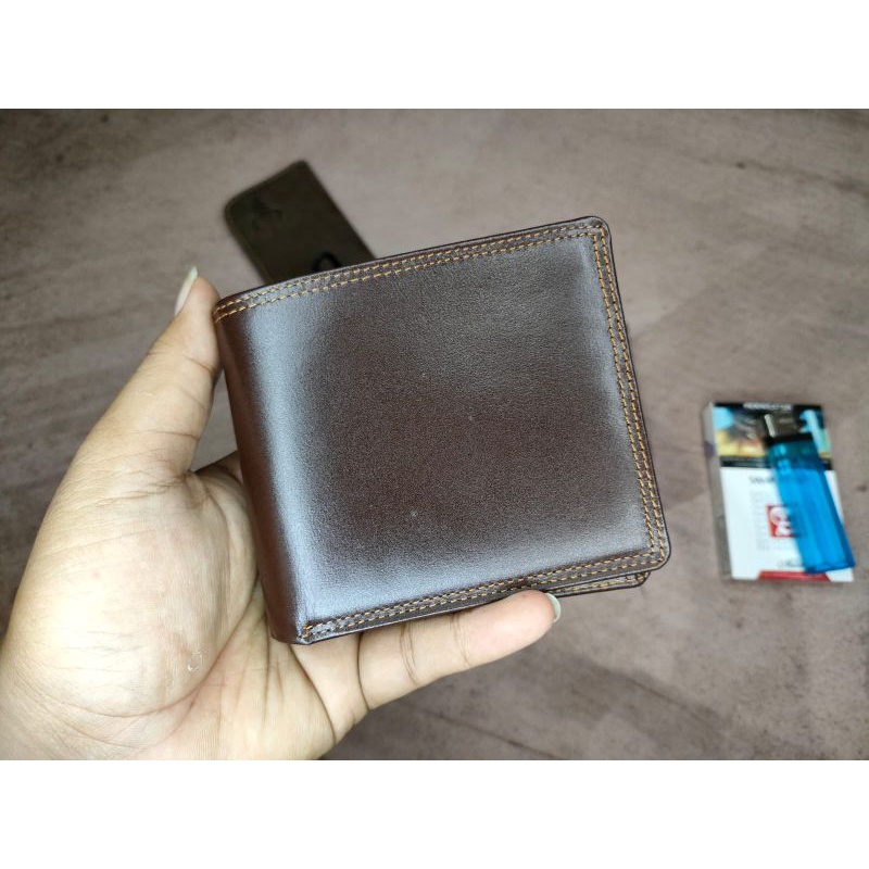 Dompet Pria 100% kulit sapi asli 3 Dimensi in1