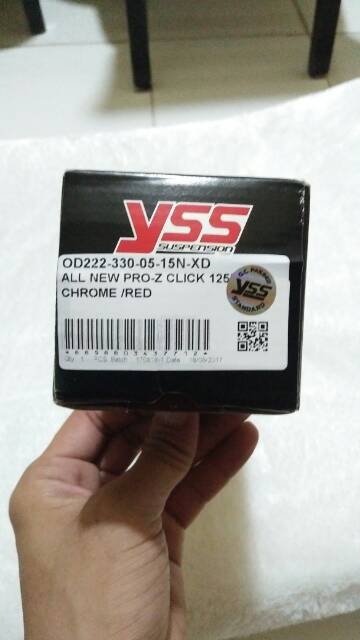 Shock Belakang Yss Type Pro ZR All New Series Original Ready Vario,Beat,Scoopy,Mio,Mio J,Fino  VARIO 125 vario 150 vario 160 LEXI FEEGO