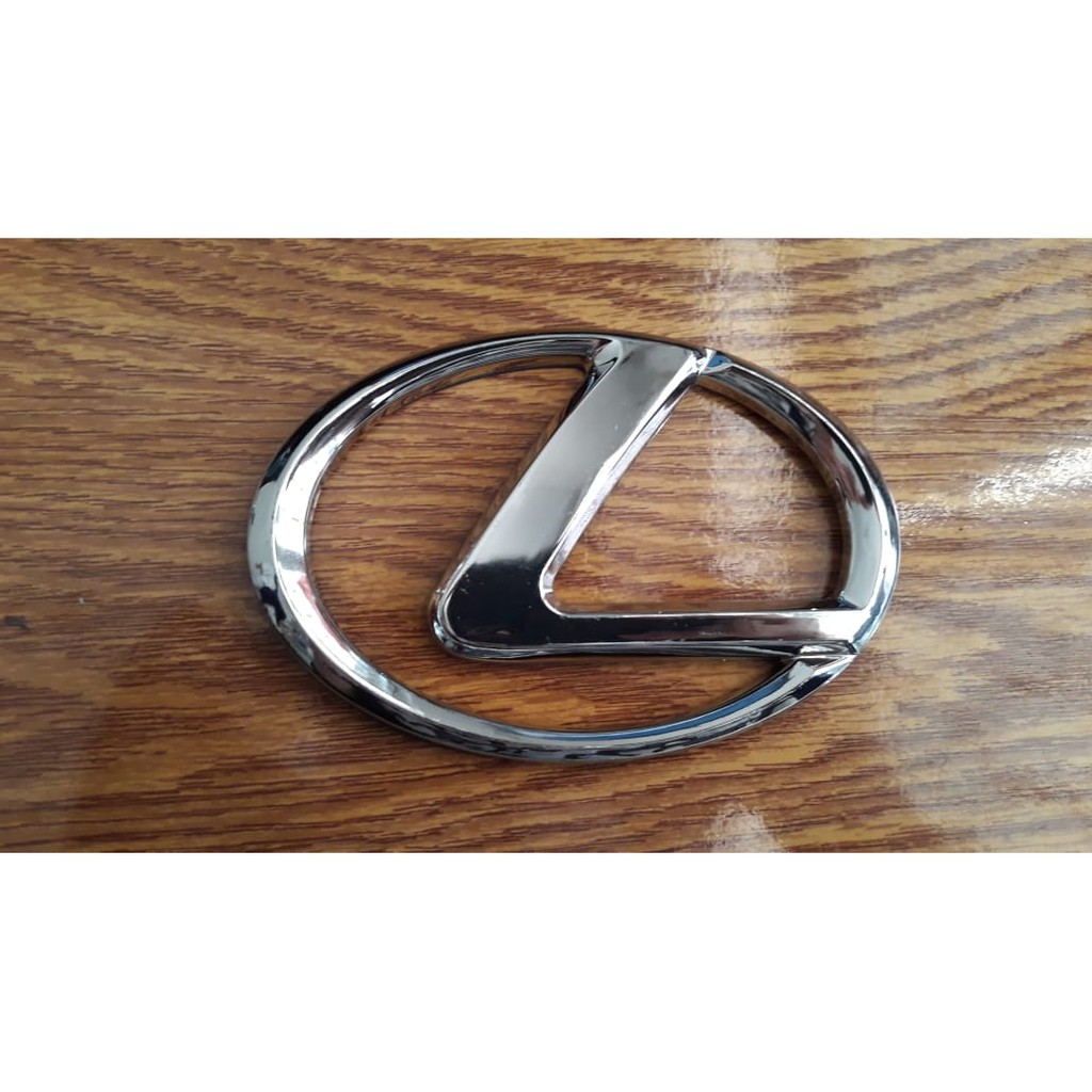 Emblem Logo Toyota Lexus 13 14 15 cm Chrome