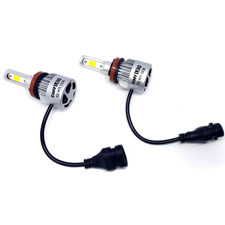 Lampu Mobil LED COB Headlight 8000LM H11/H9/H8 S2 Chip