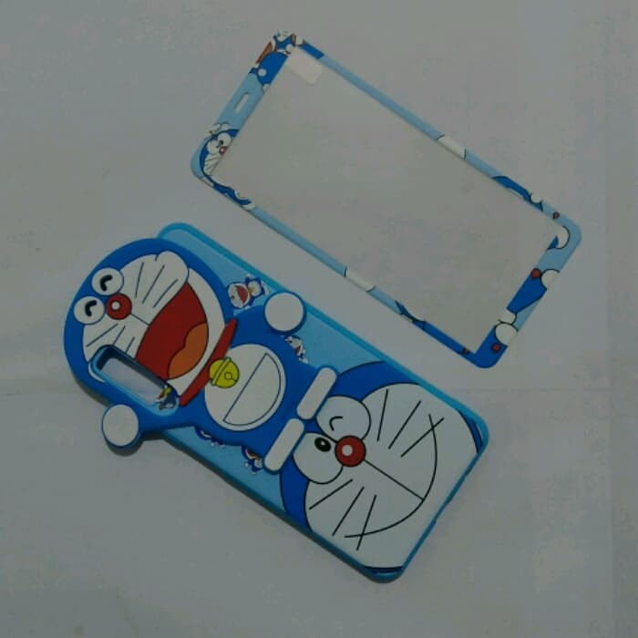 TERBARU SAMSUNG A7 2018 CASE 3D MOTIF FREE TEMPERED GLASS KARAKTER A7 2018