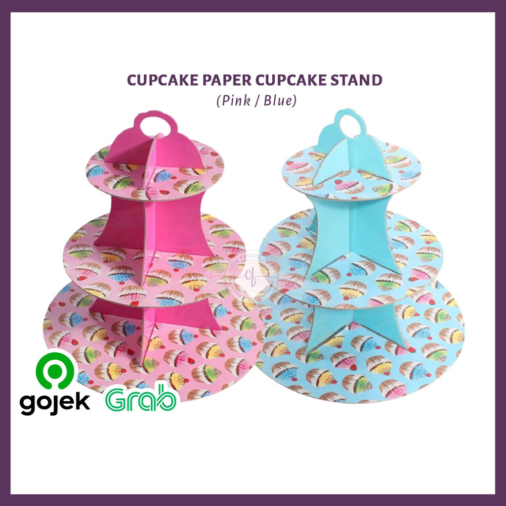 Cupcake Stand Tempat Cupcake Karakter Cupcake Paper Cupcake Stand