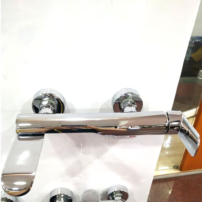 BREZIO FAUCET FCBZ 1602 KRAN KERAN MIXER PANAS DINGIN  SINGLE LEVER BATH/SHOWER MIXER 1602 CHROME