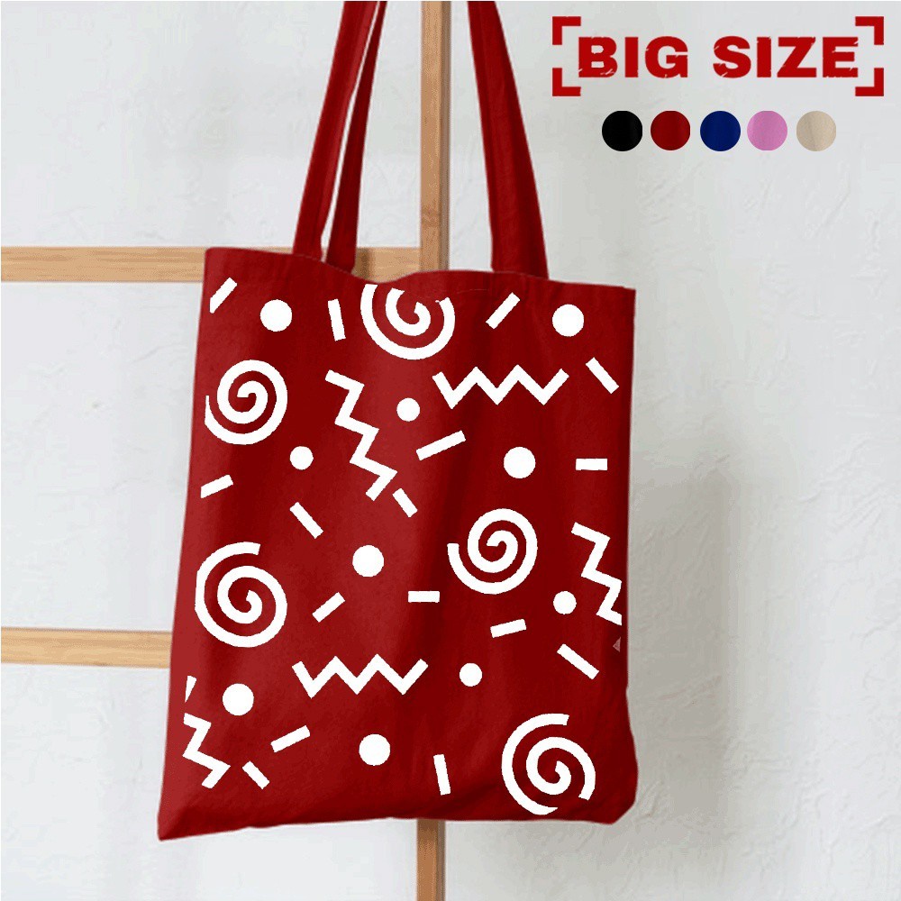 3.3 Sale Totebag Resleting Berbahan Semi Canvas Bermotif Keong dan Ular | Totebag Hitam | Totebag Cream 2022 - Tas Guci