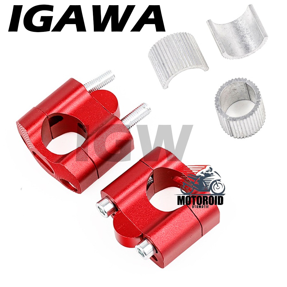 RAISER STANG IGAWA UNIVERSAL PENINGGI STANG FATBAR LOW HIGH FULL CNC