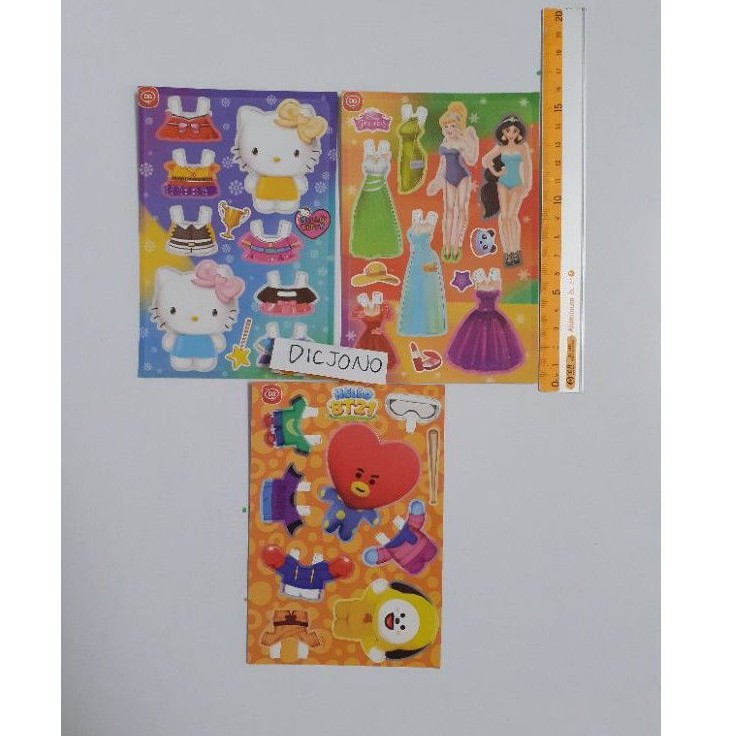 Yss - Mainan Jadul Boneka Kertas ( BK ) Bongkar Pasang ( BP ) Murah