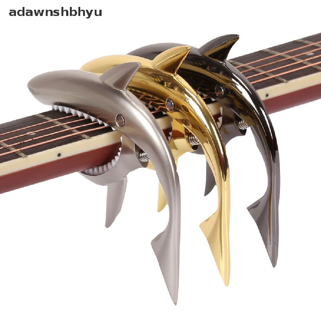 [adawnshbhyu] Capo Gitar Hiu Untuk Acoustic Electric Guitarra Alat Musik Accessorie.