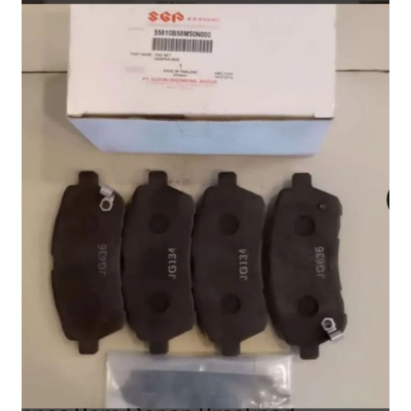 kampas rem depan ertiga original sgp