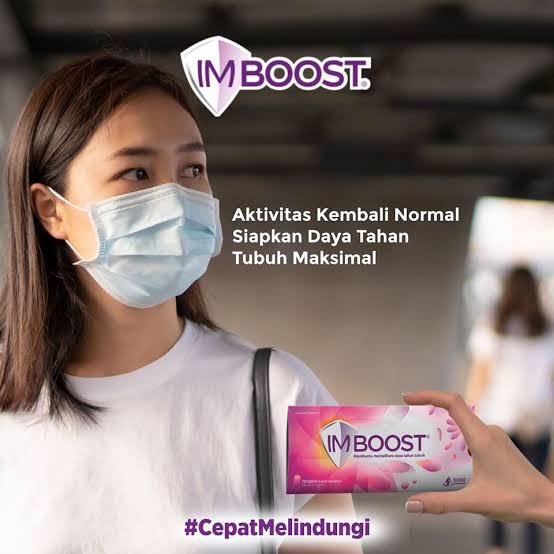 Imboost Tablet  Suplemen Daya Tahan Tubuh 1 Strip isi 10 Tablet Original