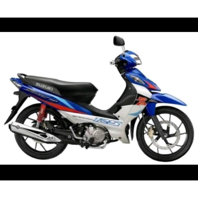Striping Suzuki Shogun sp 125 r 2009 2010 biru