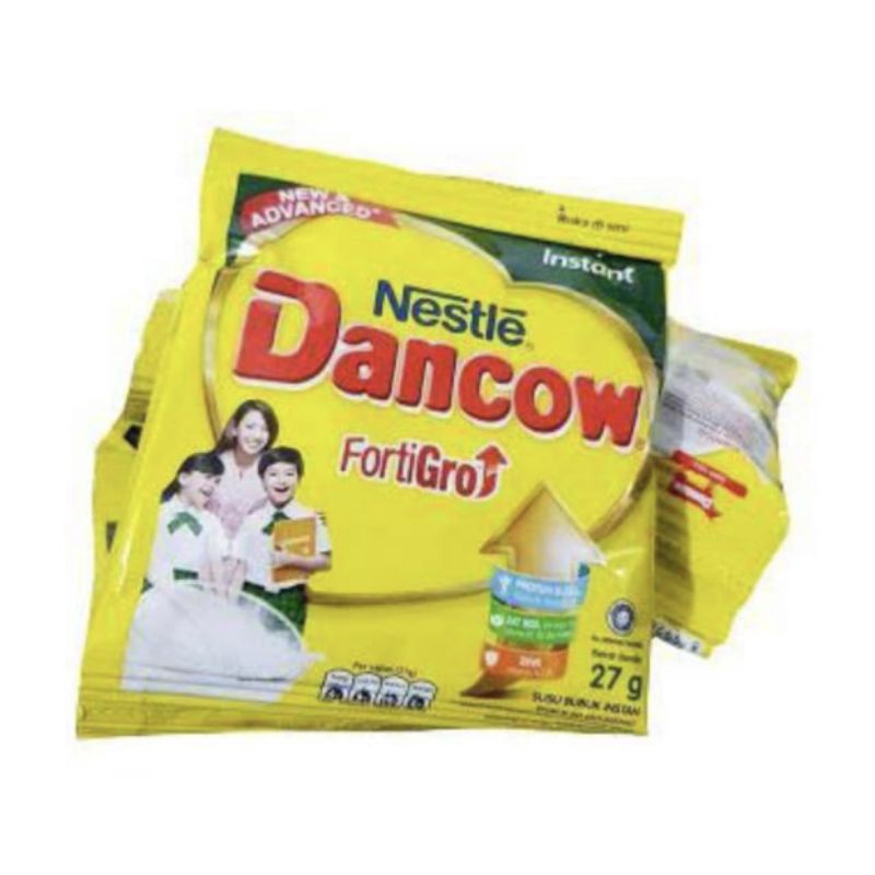 

Dancow Fortigro Sachet Coklat, Putih