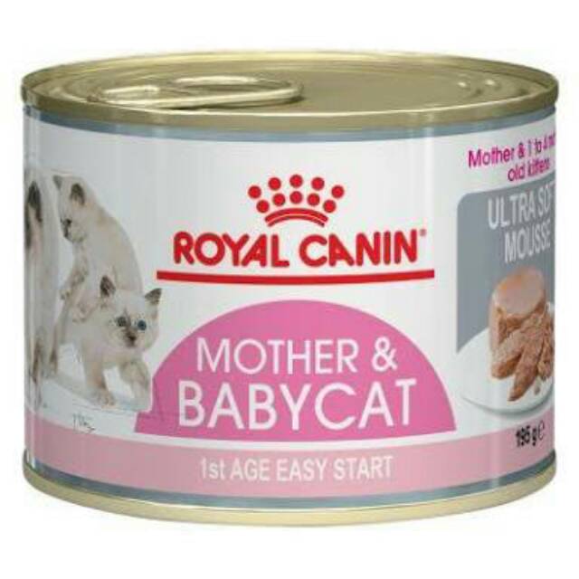 Royal Canin Mother And Baby Cat Can Kaleng 195gr Makanan Anak