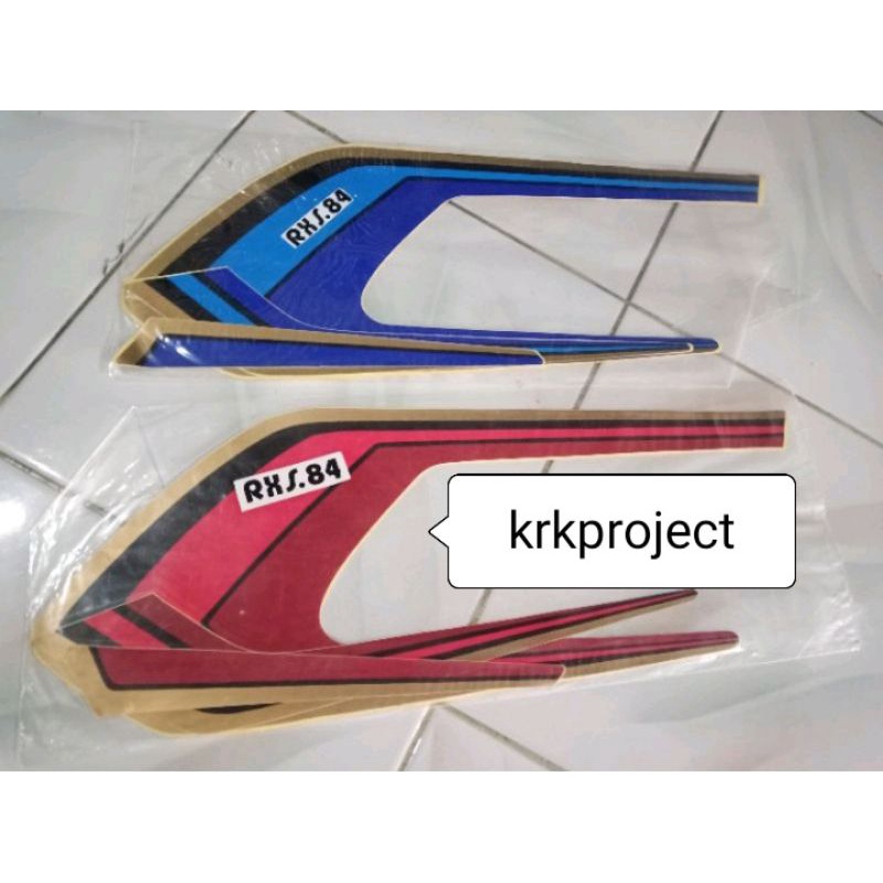 striping stiker sticker lish body yamaha rx s rxs rx spesial 1984 1985
