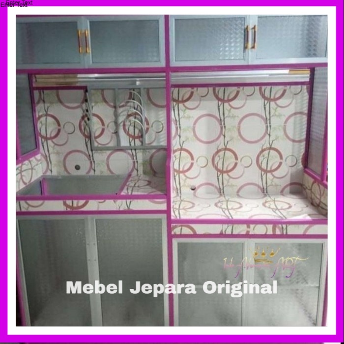 Rak Dapur Sehat - Wastafel Mebel Aluminium Anti Murah