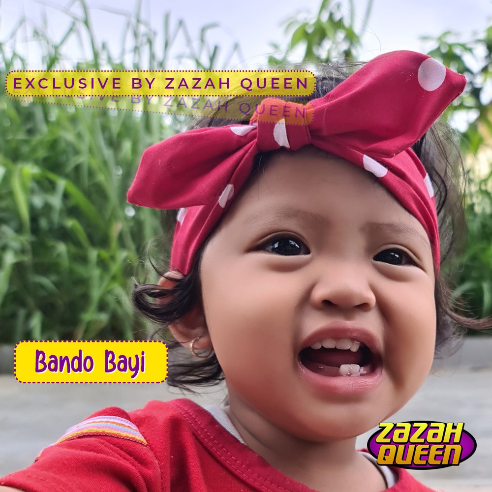 Bandana Anak /  Bandana Bayi / Bando Bayi / Headband Baby Girl