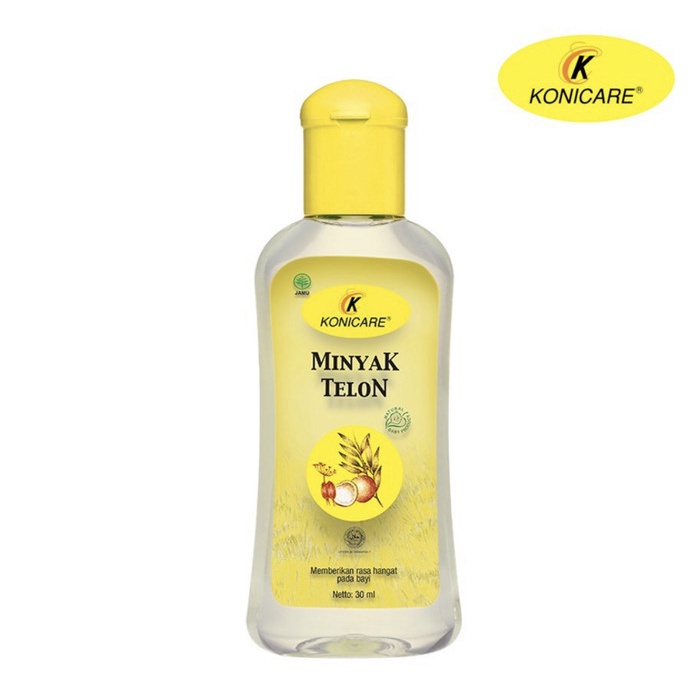 KONICARE MINYAK TELON PLUS Lavender 60 ML - Varian 30 ML Telon Kuning Menghangatkan Minyak Bayi Anak Kembung