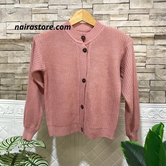 LIVY Cardy Rajut Anak Perempuan Usia 2-10 Tahun Rajut Halus Premium / Cardigan Rajut Anak Perempuan