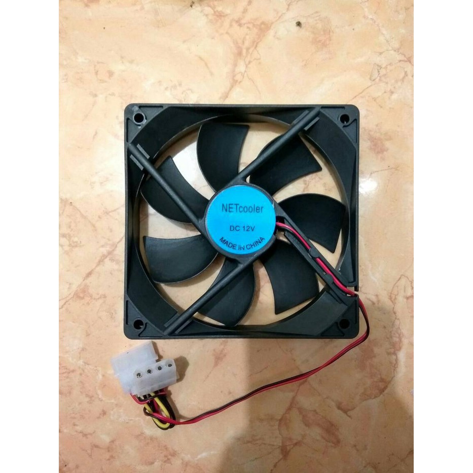 Fan Casing 12cm Hitam / FAN COOLER CPU MURAH 12CM